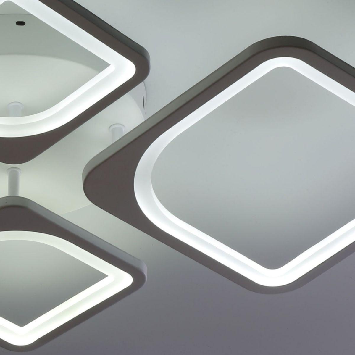 фото потолочная светодиодная люстра de markt city мадлен 424012704 | 220svet.ru