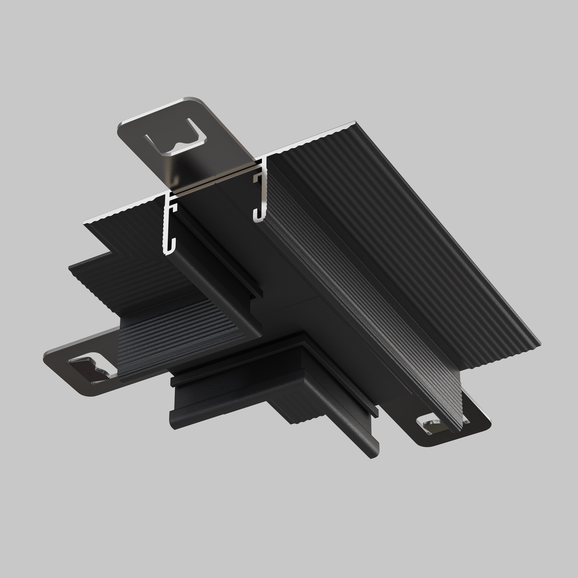 фото соединитель т- образный встраиваемый maytoni basity tra172ct-12b | 220svet.ru