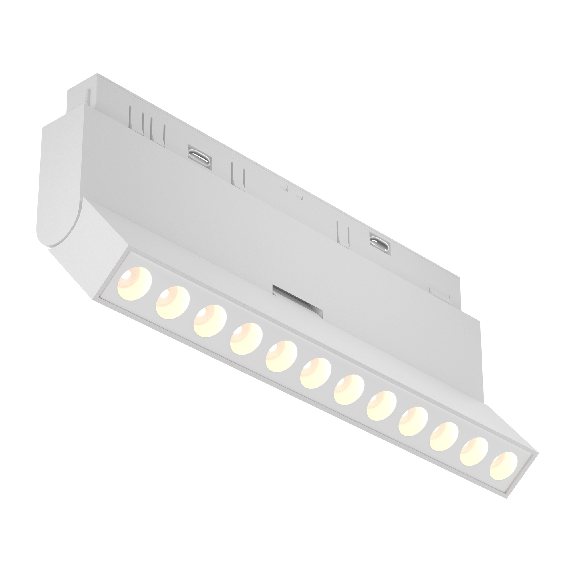 фото трековый магнитный светодиодный светильник maytoni points rot exility tr033-4-12wtw-m-dsz-w | 220svet.ru