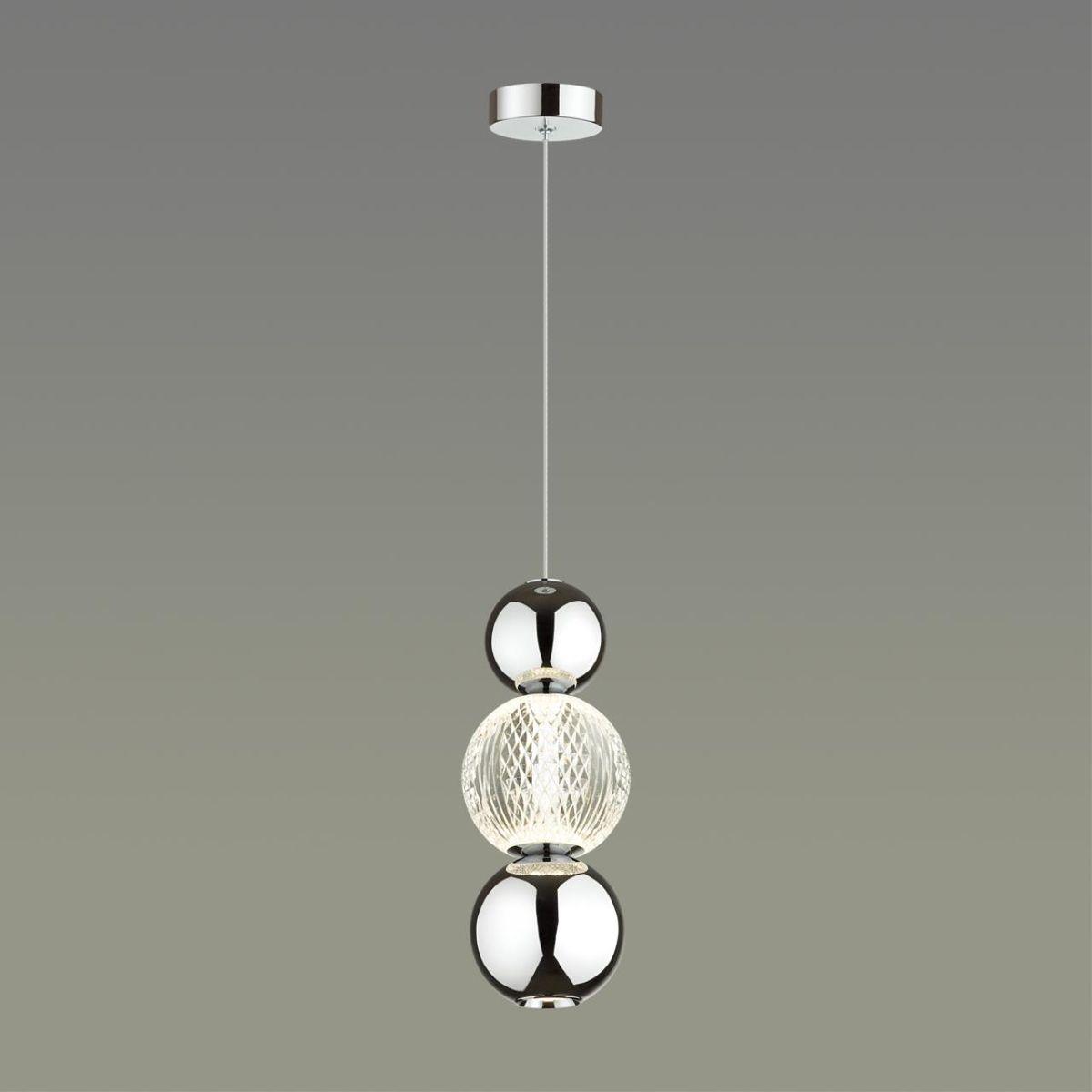 фото подвесной светодиодный светильник odeon light crystal 5007/7la | 220svet.ru