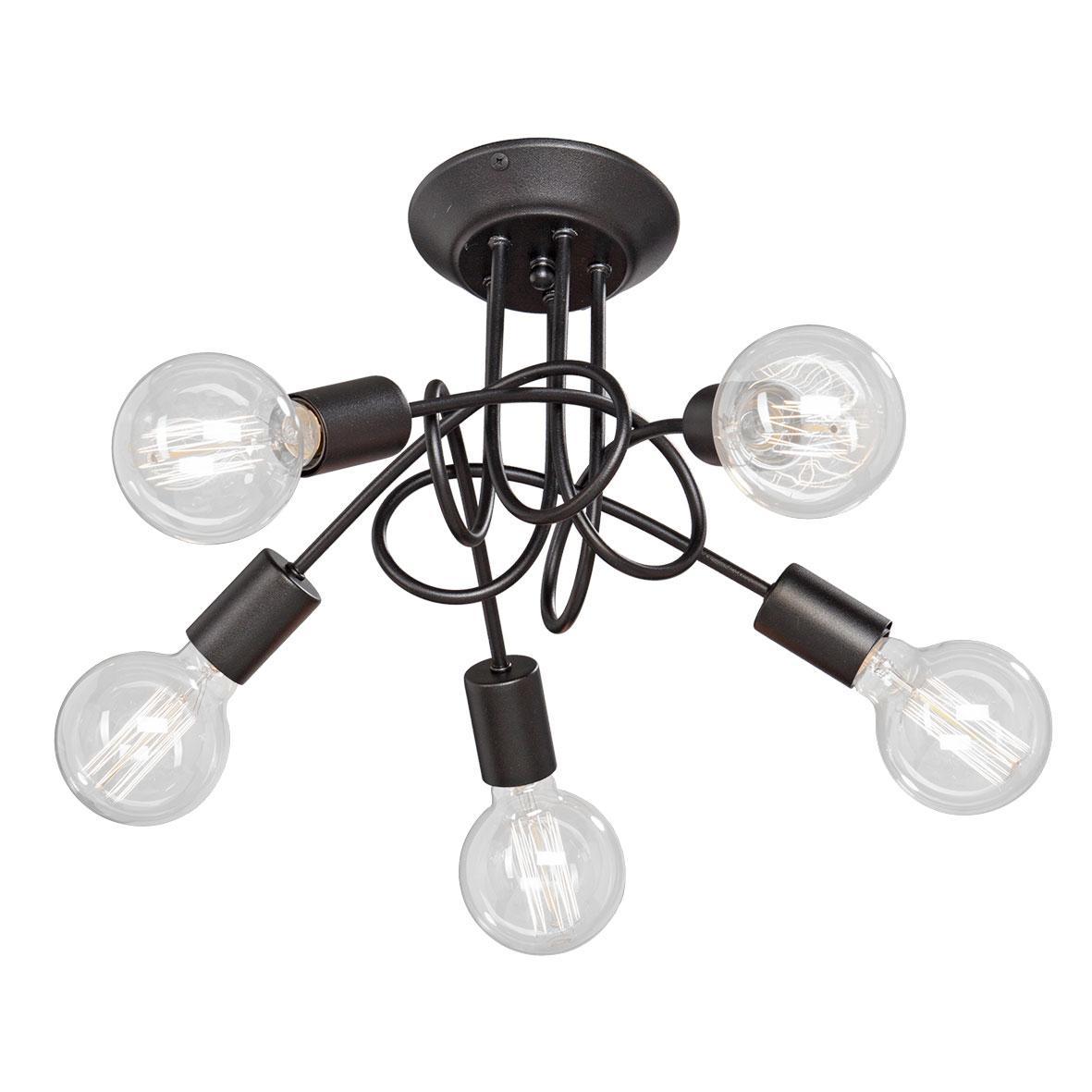 фото потолочная люстра vitaluce v3727-1/5pl | 220svet.ru