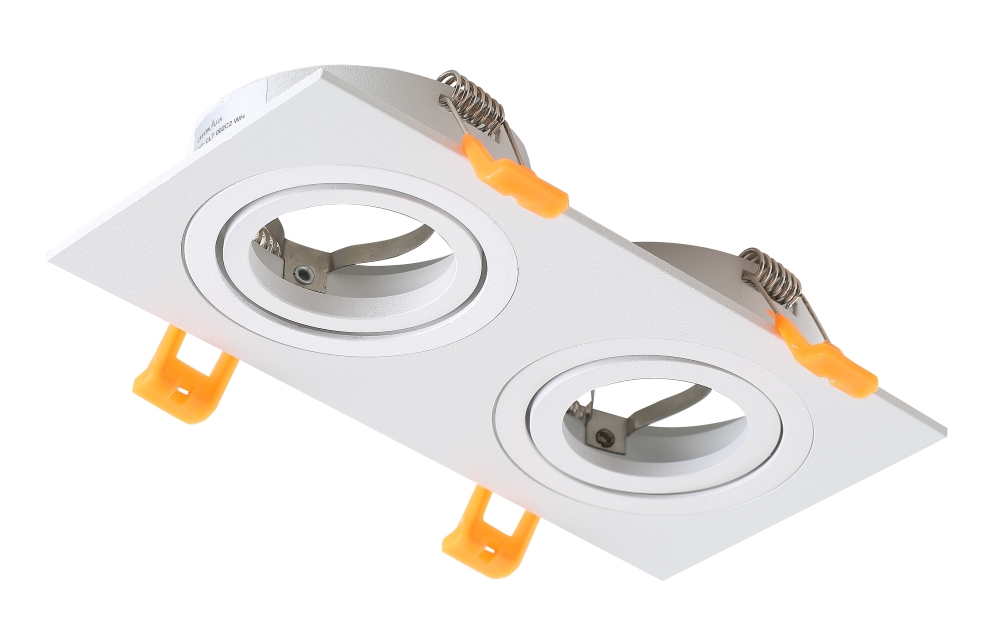 фото встраиваемый светильник crystal lux invisia clt 002c2 wh | 220svet.ru