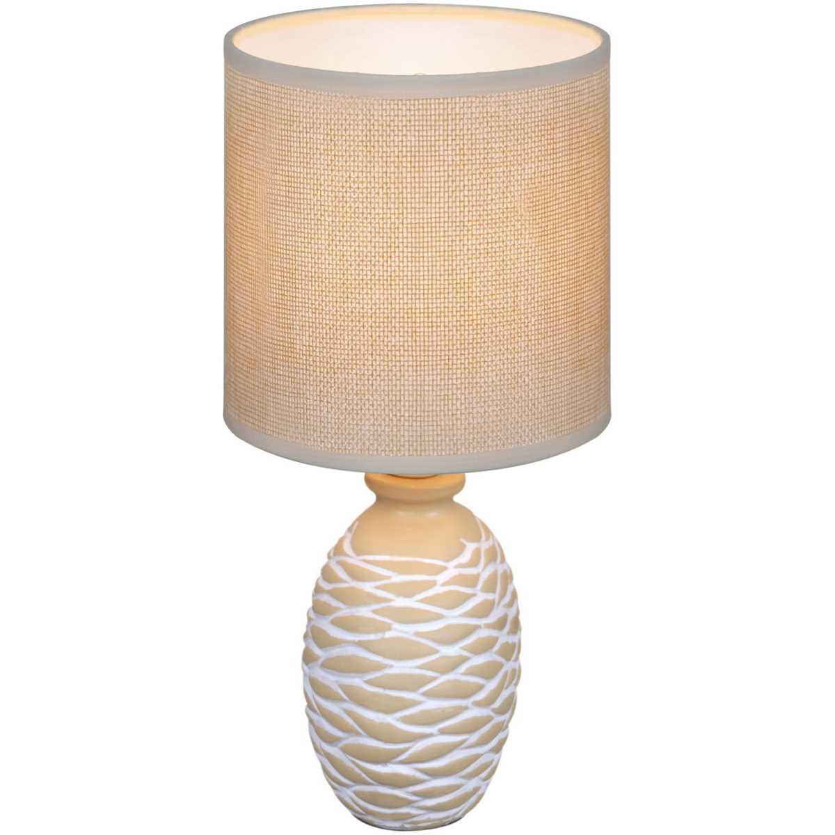 фото настольная лампа reluce 98231-0.7-01 beige | 220svet.ru