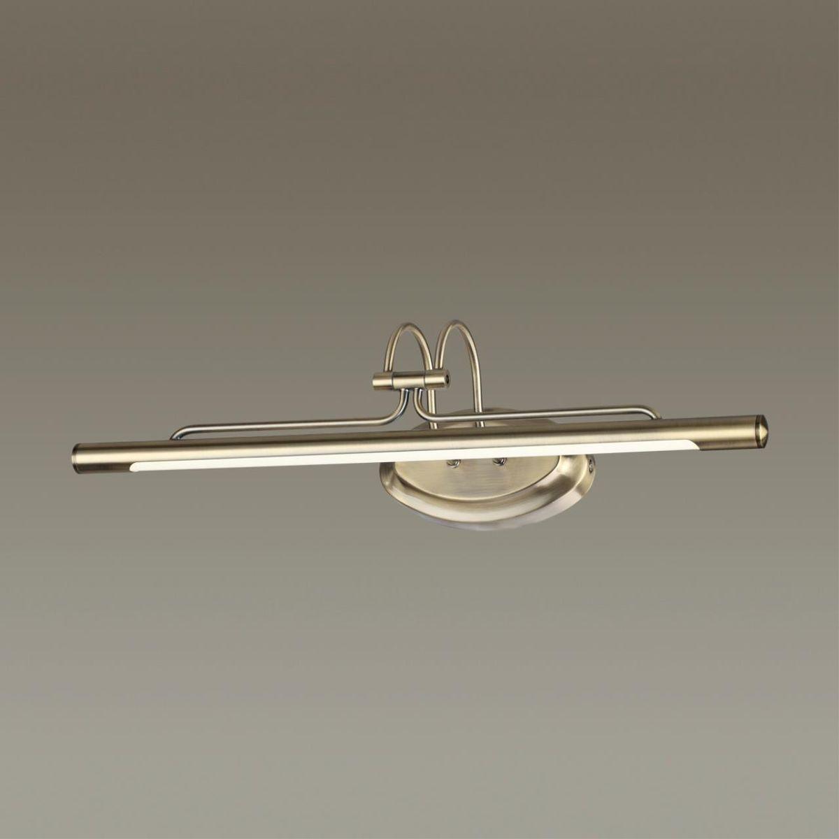 фото подсветка для картин odeon light bacca 4907/8wl | 220svet.ru