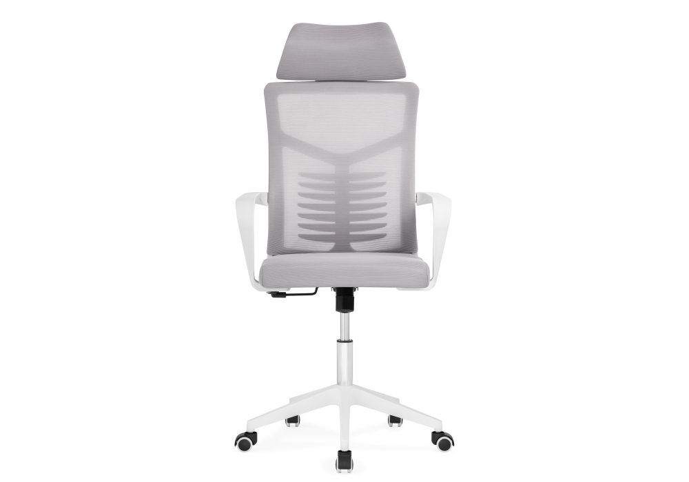 фото компьютерное кресло woodville montana light gray / white 15620 | 220svet.ru