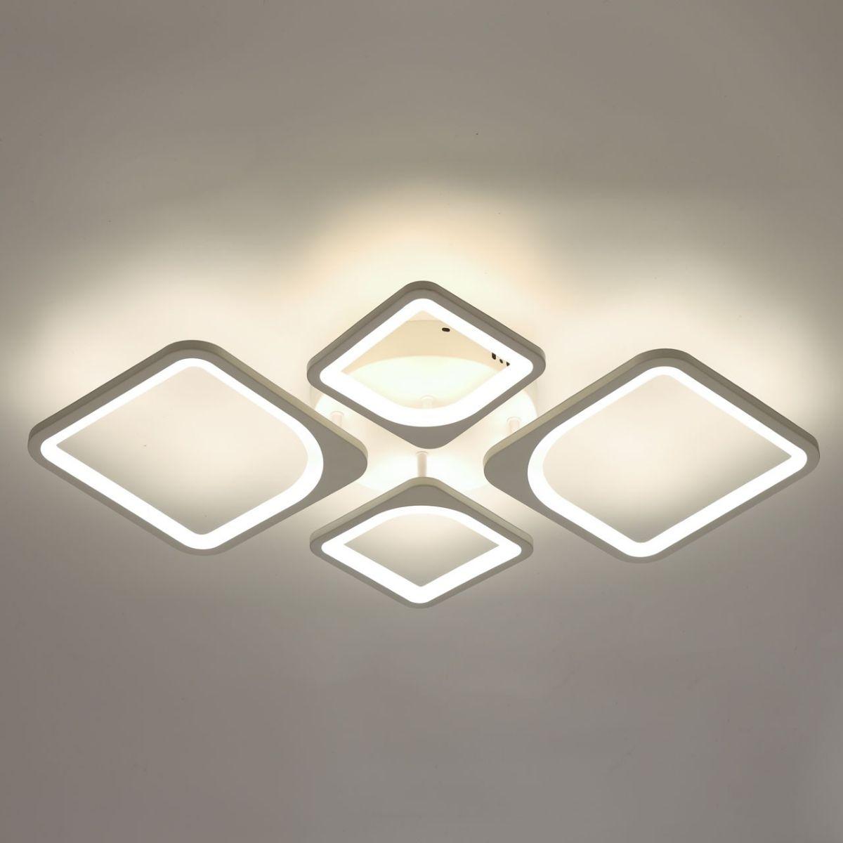 фото потолочная светодиодная люстра de markt city мадлен 424012704 | 220svet.ru