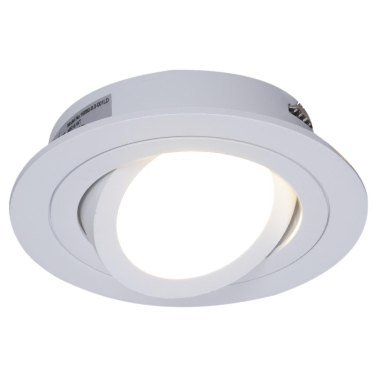 фото точечный светильник reluce technical 16060-9.0-001ld mr16 wt | 220svet.ru