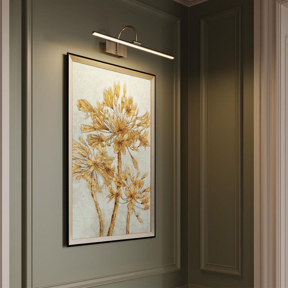 фото подсветка для картин odeon light geba 4911/8wl | 220svet.ru