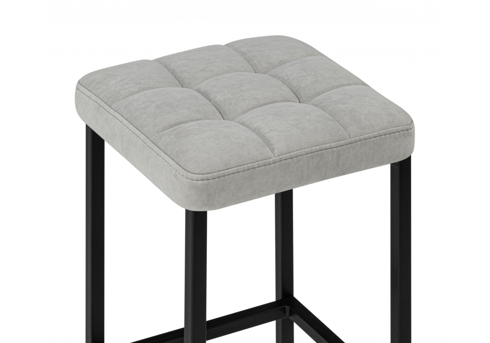 фото барный стул woodville лофт мадера 20 черный матовый 619421 | 220svet.ru