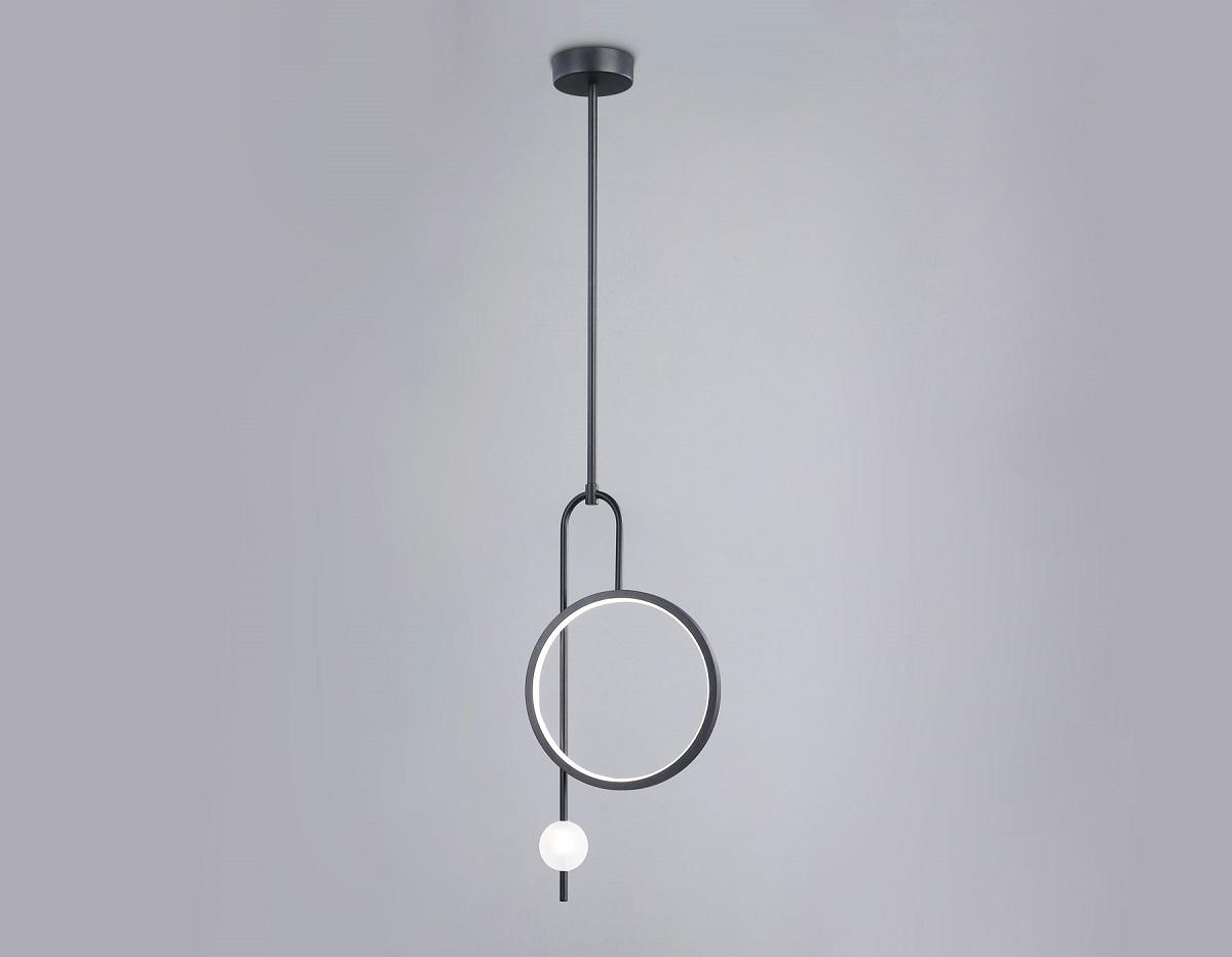 фото подвесной светодиодный светильник ambrella light comfort linetech fl66435 | 220svet.ru