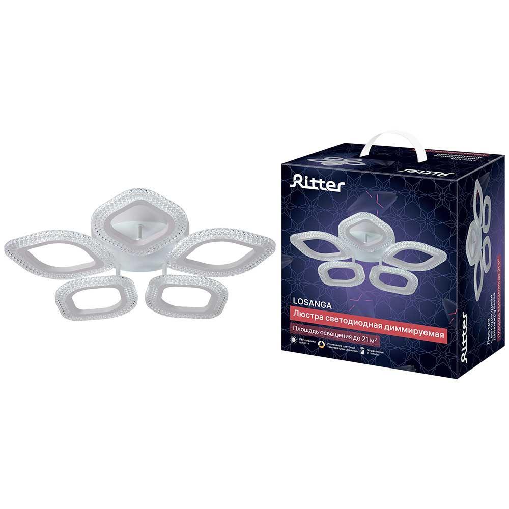 фото потолочная люстра ritter losanga 52925 9 | 220svet.ru