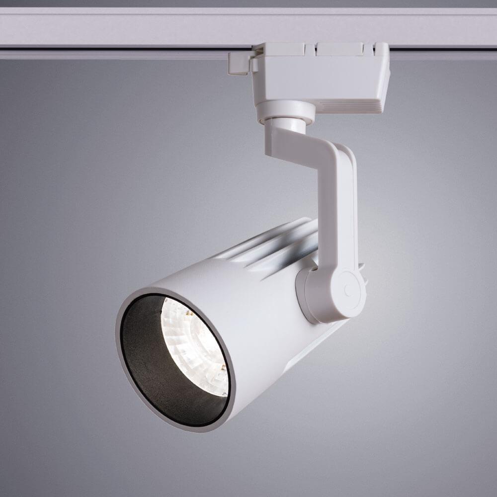 фото трековый однофазный светильник arte lamp wales a1632pl-1wh | 220svet.ru