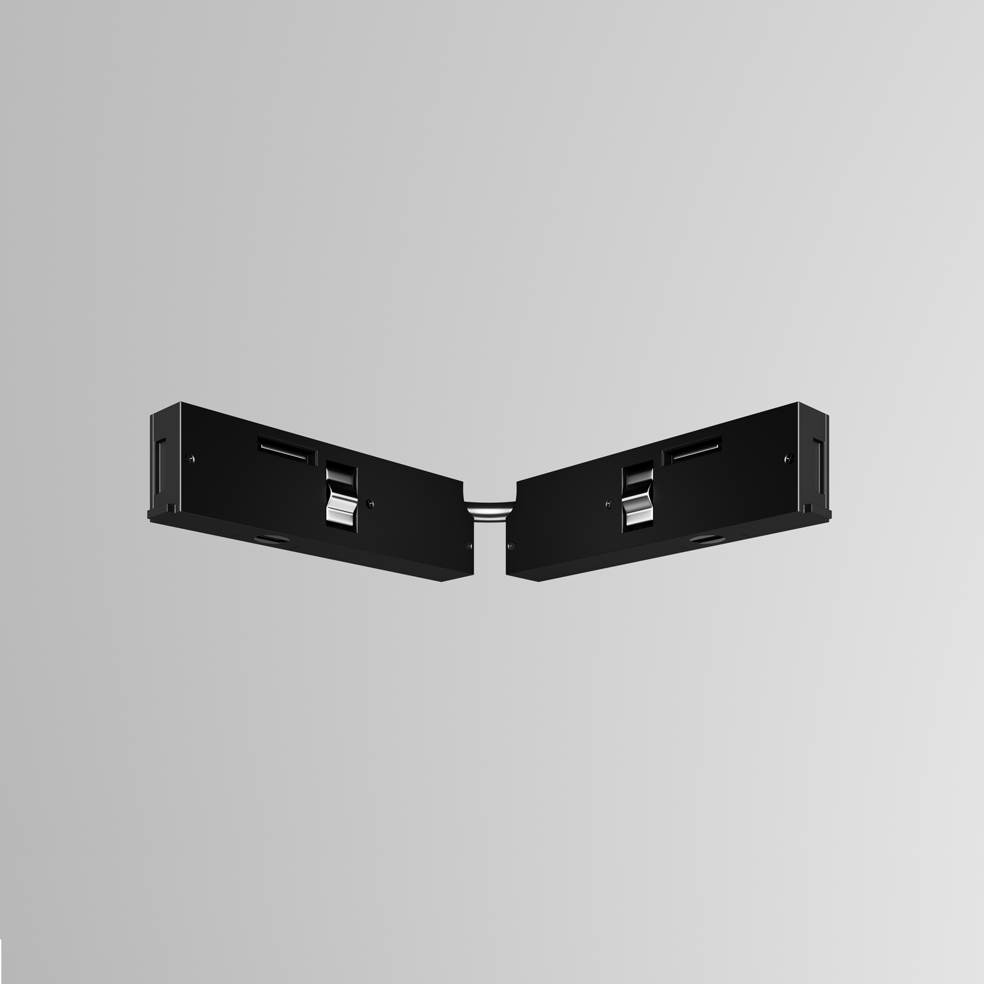 фото коннектор питания угловой maytoni levity tra184cpc-1b-3 | 220svet.ru