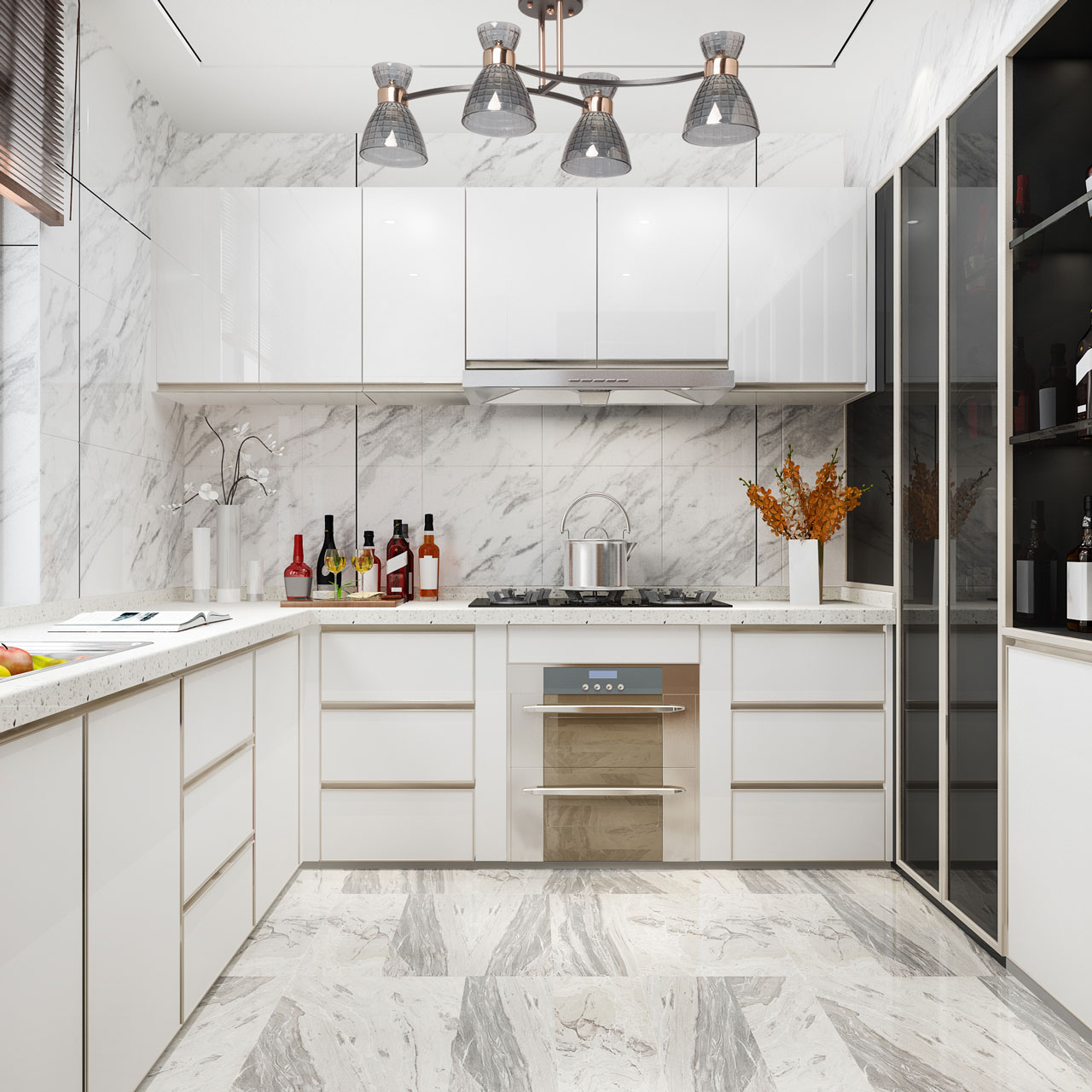 фото потолочная люстра на штанге de city dela  635015904 | 220svet.ru