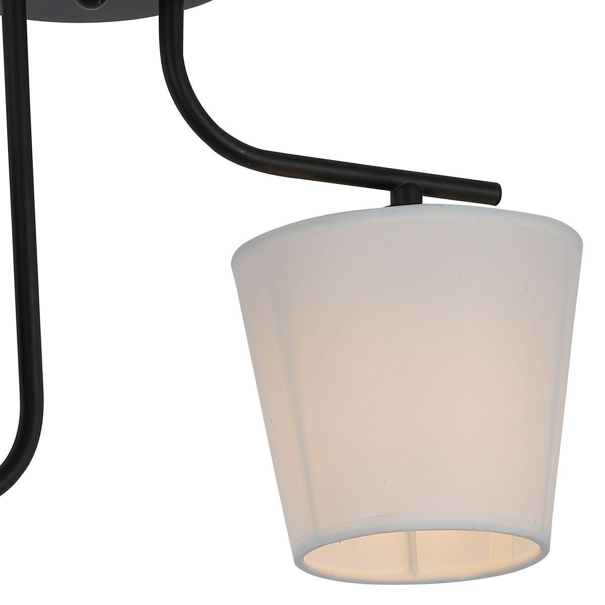 фото потолочная люстра illumico il8135-4cou-79 bk | 220svet.ru