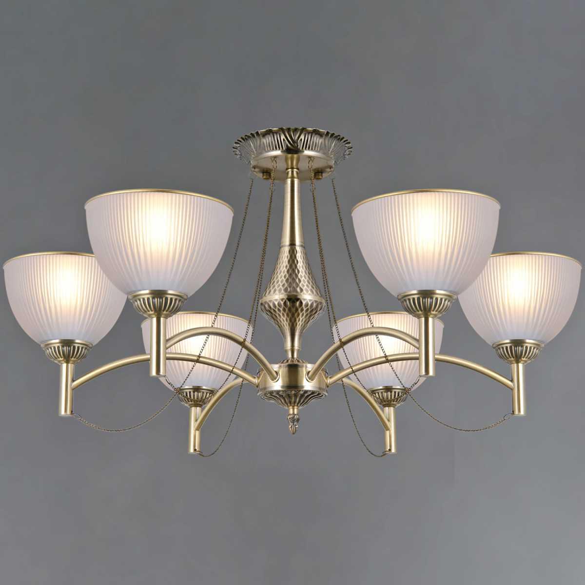 фото люстра illumico il0653-6csq-25ab elite | 220svet.ru