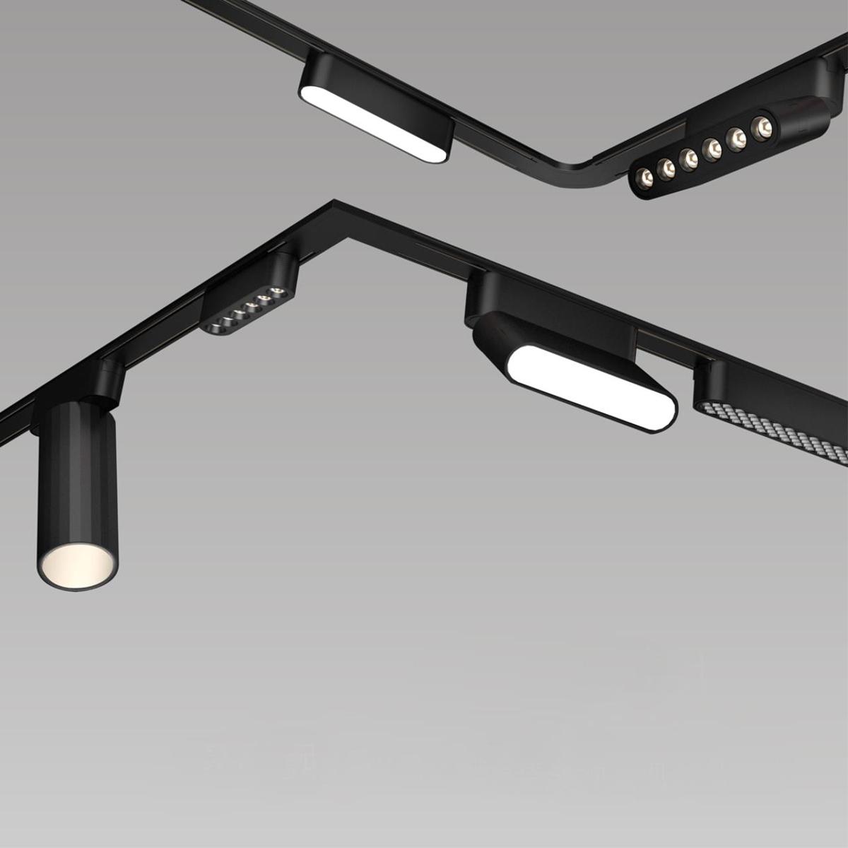 фото трековый светодиодный светильник для низковольтного шинопровода novotech shino smal 359092 | 220svet.ru