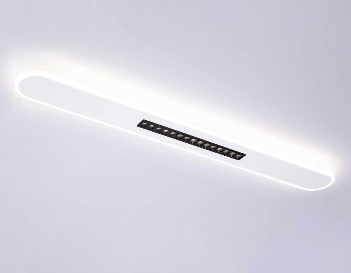 фото потолочный светодиодный светильник ambrella light comfort linetech fl51445 | 220svet.ru