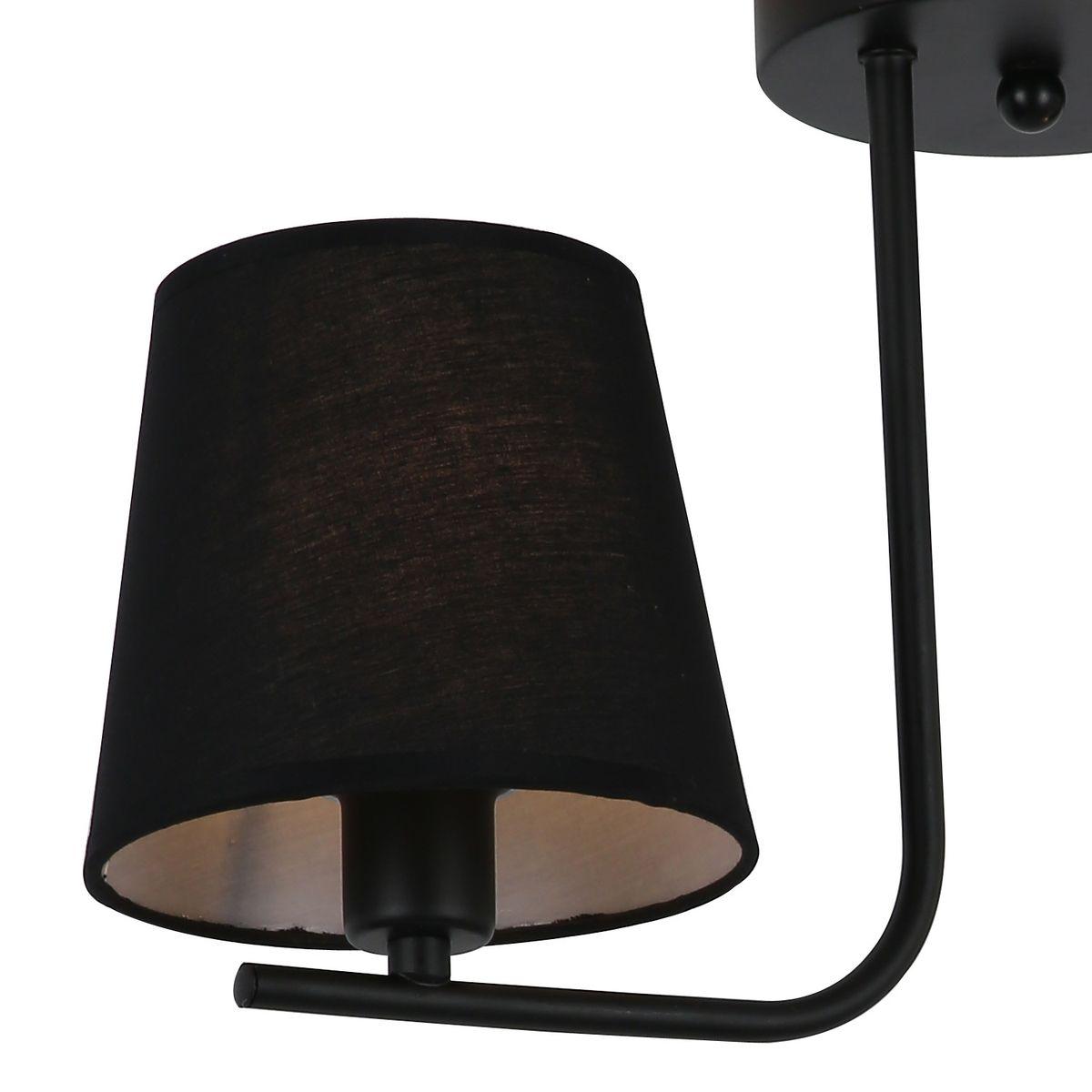 фото потолочная люстра illumico il8135-4cou-79 bk | 220svet.ru