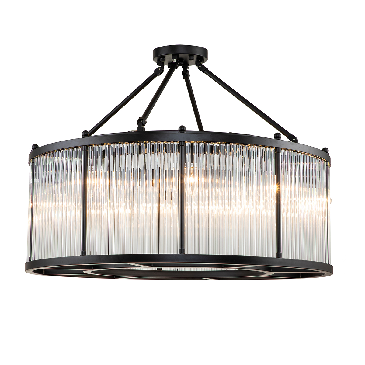 фото люстра kr0802p-8 black delight collection | 220svet.ru