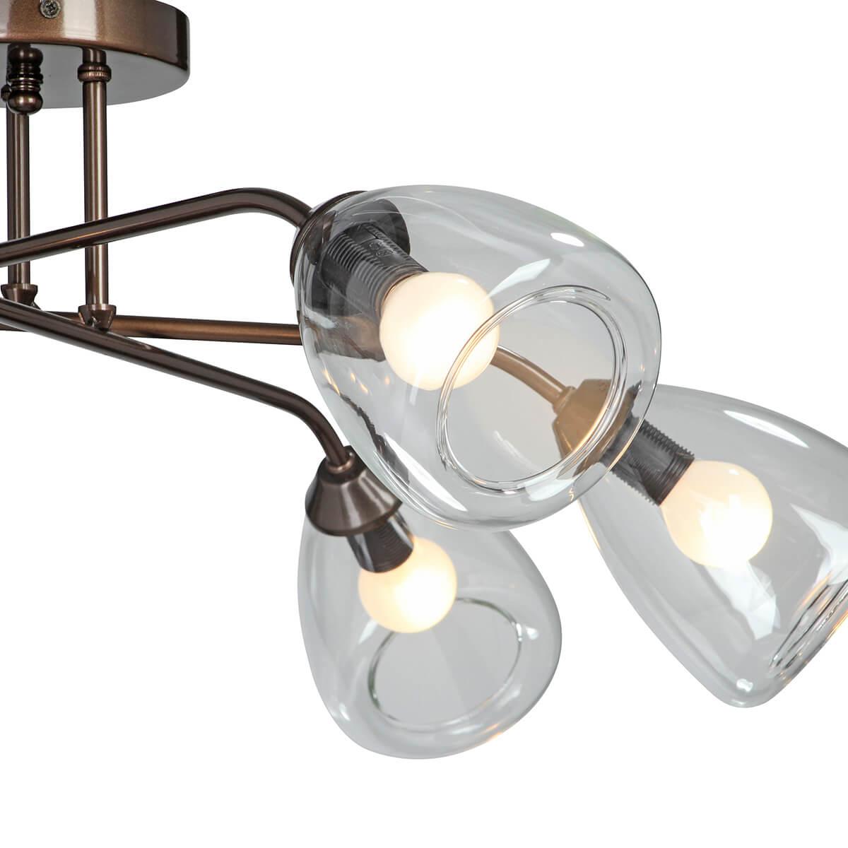 фото потолочная люстра vitaluce v4953-7/6pl | 220svet.ru