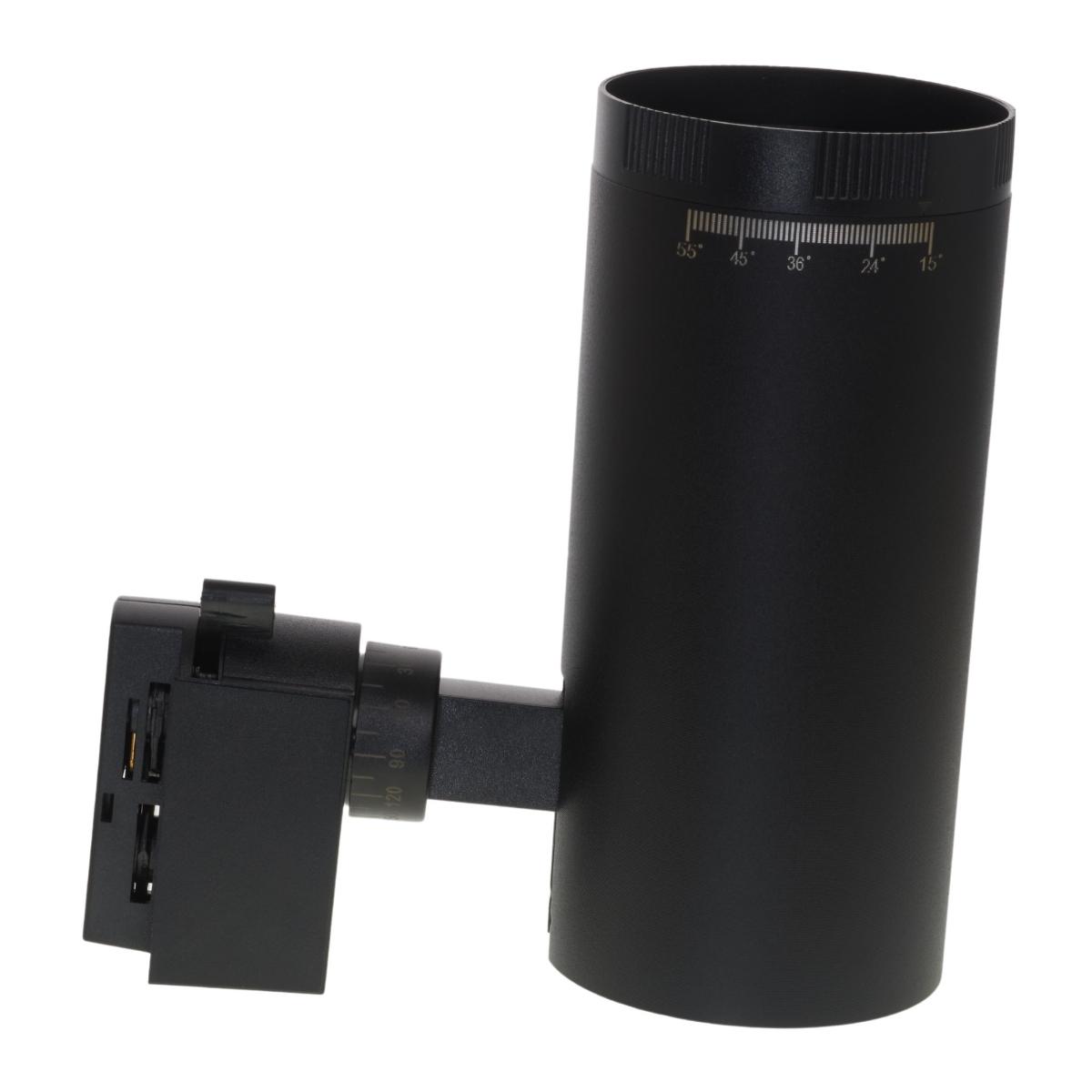 фото трековый светодиодный светильник volpe ulb-q261 20w/4000k/ac black ul-00009629 | 220svet.ru