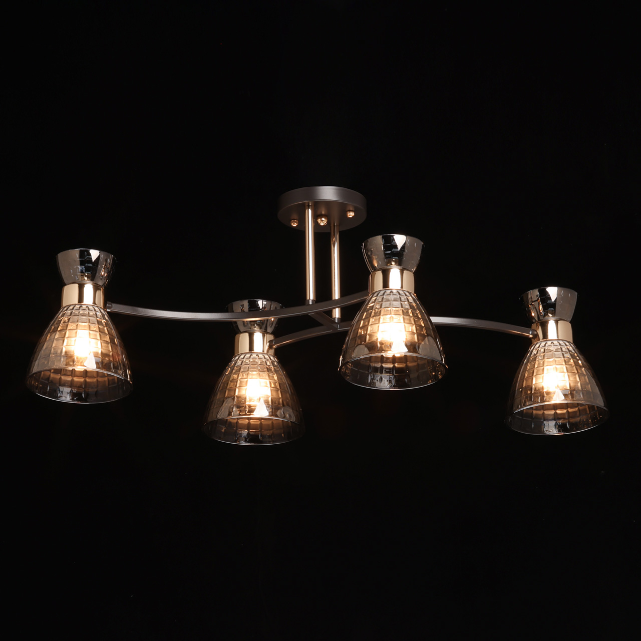 фото потолочная люстра на штанге de city dela  635015904 | 220svet.ru