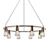 Миниатюра фото подвесная люстра delight collection p0853-8c gold | 220svet.ru