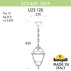 Миниатюра фото подвесной уличный светильник fumagalli sichem/cefa u23.120.000.aye27 | 220svet.ru
