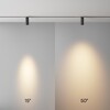 Миниатюра фото трековый низковольтный светильник maytoni focus led exility x tr243-5w3k-b | 220svet.ru