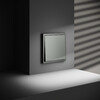 Миниатюра фото заглушка с суппортом voltum s70 vls080106 (титан) | 220svet.ru