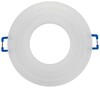 Миниатюра фото светильник встраиваемый декоративный эра dk105 wh под лампу mr16 gu5.3 белый б0058392 | 220svet.ru