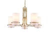 Миниатюра фото подвесная люстра newport 4635/с gold | 220svet.ru
