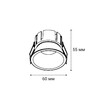 Миниатюра фото встраиваемый светильник italline it06-6033 white 3000k | 220svet.ru