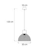 Миниатюра фото подвесной светильник arte lamp castello a7046sp-1bk | 220svet.ru