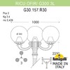 Миниатюра фото садово-парковый фонарь fumagalli ricu ofir/g300 3l g30.157.r30.axe27 | 220svet.ru