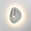 Миниатюра фото настенный светильник odeon light roy 7184/9wl никель | 220svet.ru