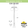 Миниатюра фото садово-парковый фонарь fumagalli gigi bisso/g300 2l dn g30.156.s20.axe27dn | 220svet.ru