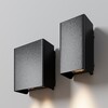 Миниатюра фото уличный настенный светильник maytoni shell o505wl-l6b3k | 220svet.ru