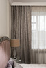 Миниатюра фото портьера gloss беж 275*260 garda decor 121gd-00026 | 220svet.ru