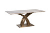Миниатюра фото стол обеденный annasole garda decor 33fs-21103stol/ob | 220svet.ru