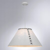 Миниатюра фото подвесной светильник arte lamp fleece a7092sp-1wh | 220svet.ru