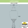 Миниатюра фото ландшафтный фонарь fumagalli lot/cana c50.113.000.aye27 | 220svet.ru