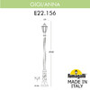 Миниатюра фото садово-парковый фонарь fumagalli gigi/anna e22.156.000.wye27 | 220svet.ru