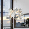 Миниатюра фото подвесная люстра inodesign hydrangea white 45.480 | 220svet.ru