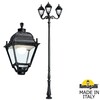 Миниатюра фото парковый фонарь fumagalli horeb adam/simon 3l u33.208.m30.axh27 | 220svet.ru