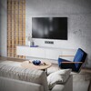 Миниатюра фото розетка телевизионная встраиваемая tv+rj45 кат. 6 voltum s70 vls060706 (титан) | 220svet.ru