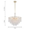 Миниатюра фото подвесная люстра favourite fringe 4762-7p | 220svet.ru