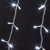 Миниатюра фото новогодняя гирлянда занавес белый 1,5*1м eurosvet 200-001 200-001 | 220svet.ru