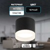 Миниатюра фото настенно-потолочный светильник эра ol38 bk б0056386 | 220svet.ru